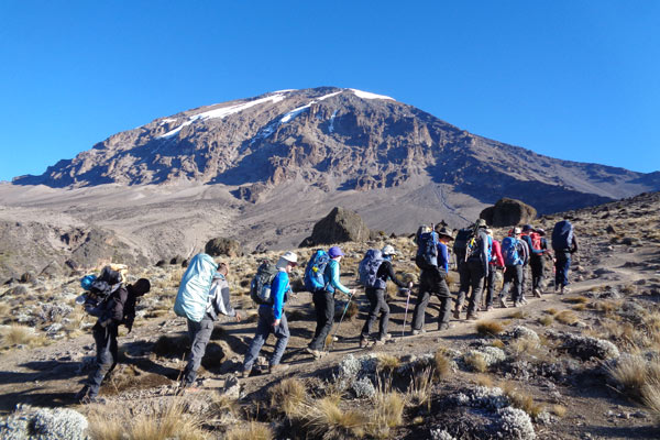 6 Day Machame Route